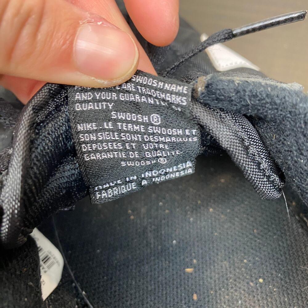 Nike Cortez Basic Nylon Black White Sneakers Shoe… - image 8